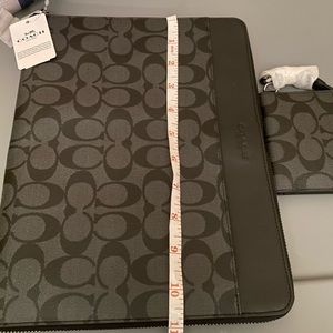 Coach tech case and lanyard